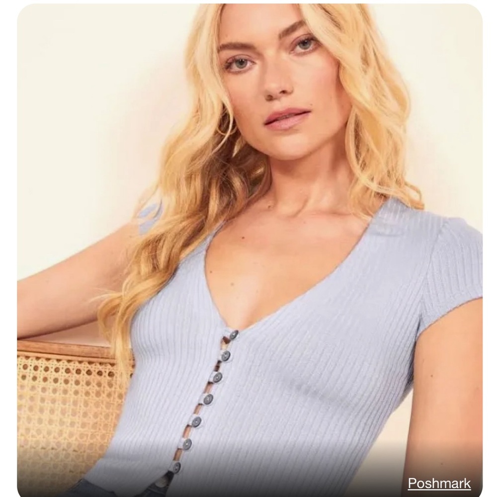 Reformation Nella Knit Top